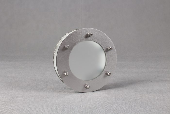 bulaj do drzwi 16 cm szkło mleczne