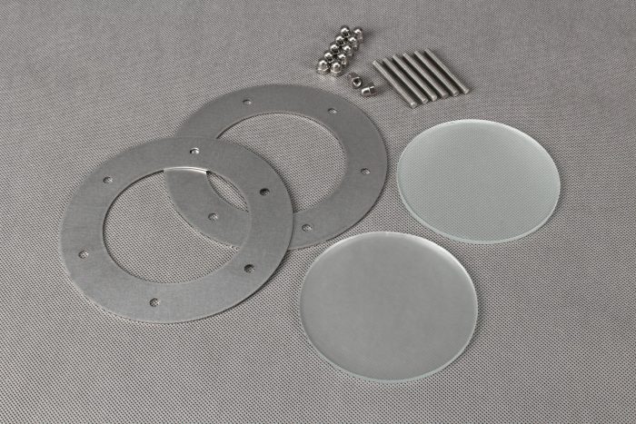 bulaj do drzwi 24 cm szkło mleczne