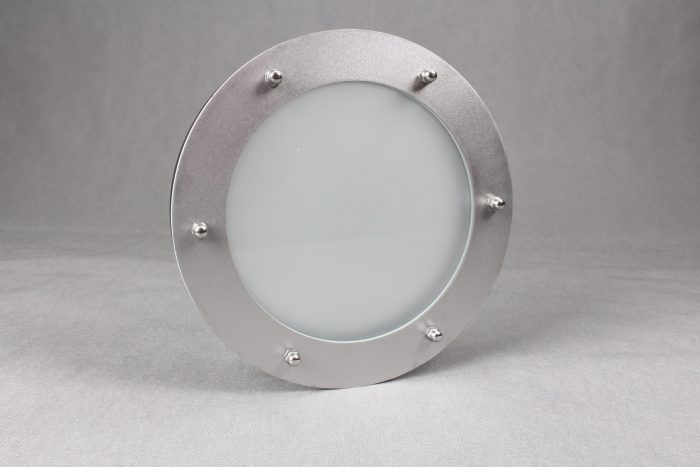 bulaj do drzwi 24 cm szkło mleczne