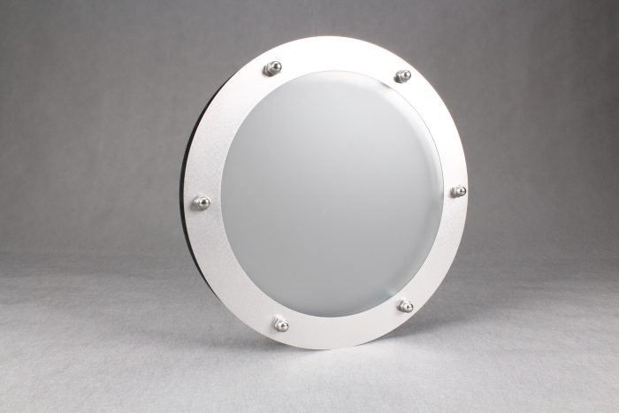 bulaj do drzwi 33 cm szkło mleczne