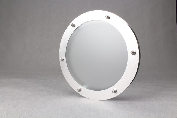 bulaj do drzwi 33 cm szkło mleczne