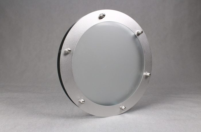 bulaj do drzwi 42 cm szkło mleczne